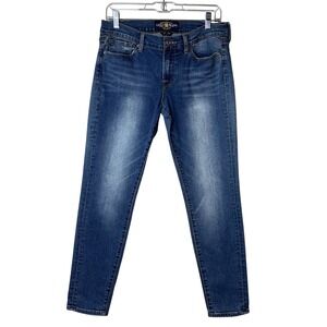 Lucky Brand‎ Womens Charlie Skinny Denim Blue Jeans Size 30